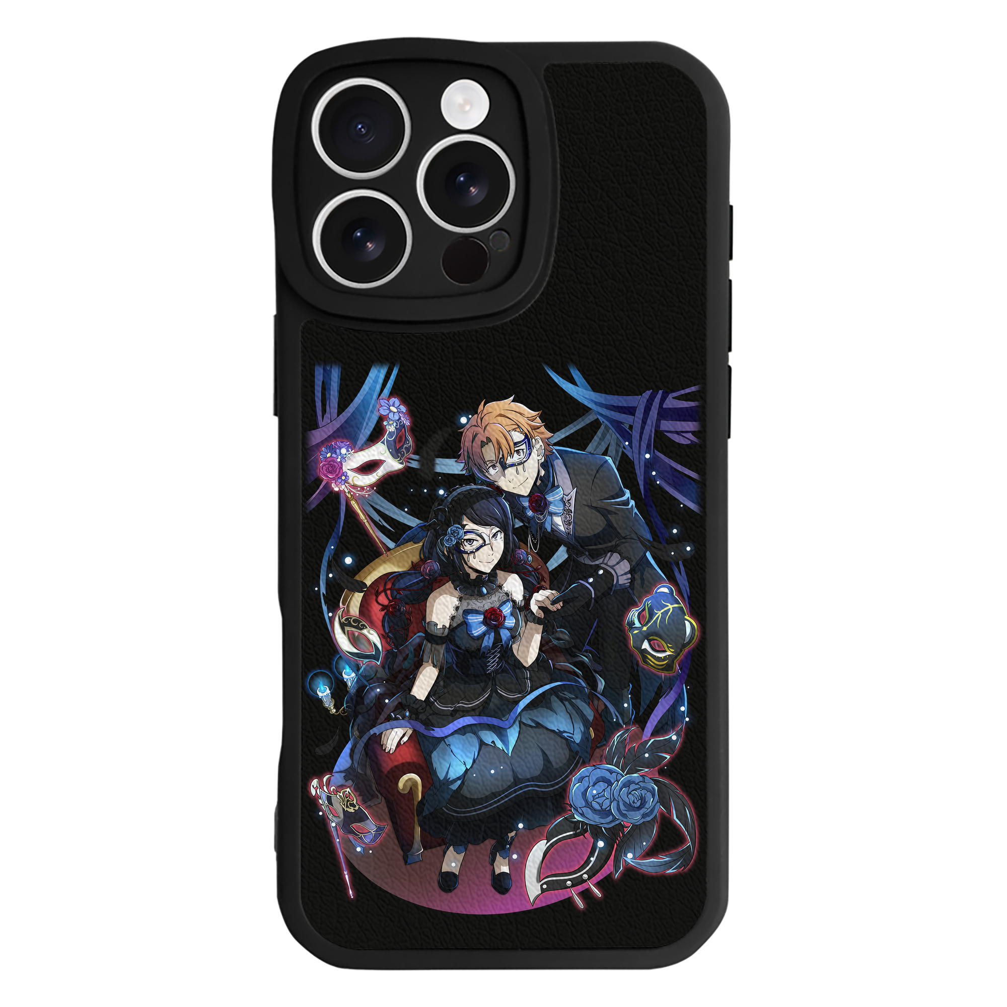 （画像用） 文豪ストレイドッグス Bungo Stray Dogs 【iPhone 16シリーズ対応】シリコンスマホケース（レザー調） 材質：シリコン